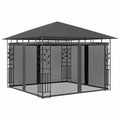 Gazebo with Mosquito Net Anthracite L850000
