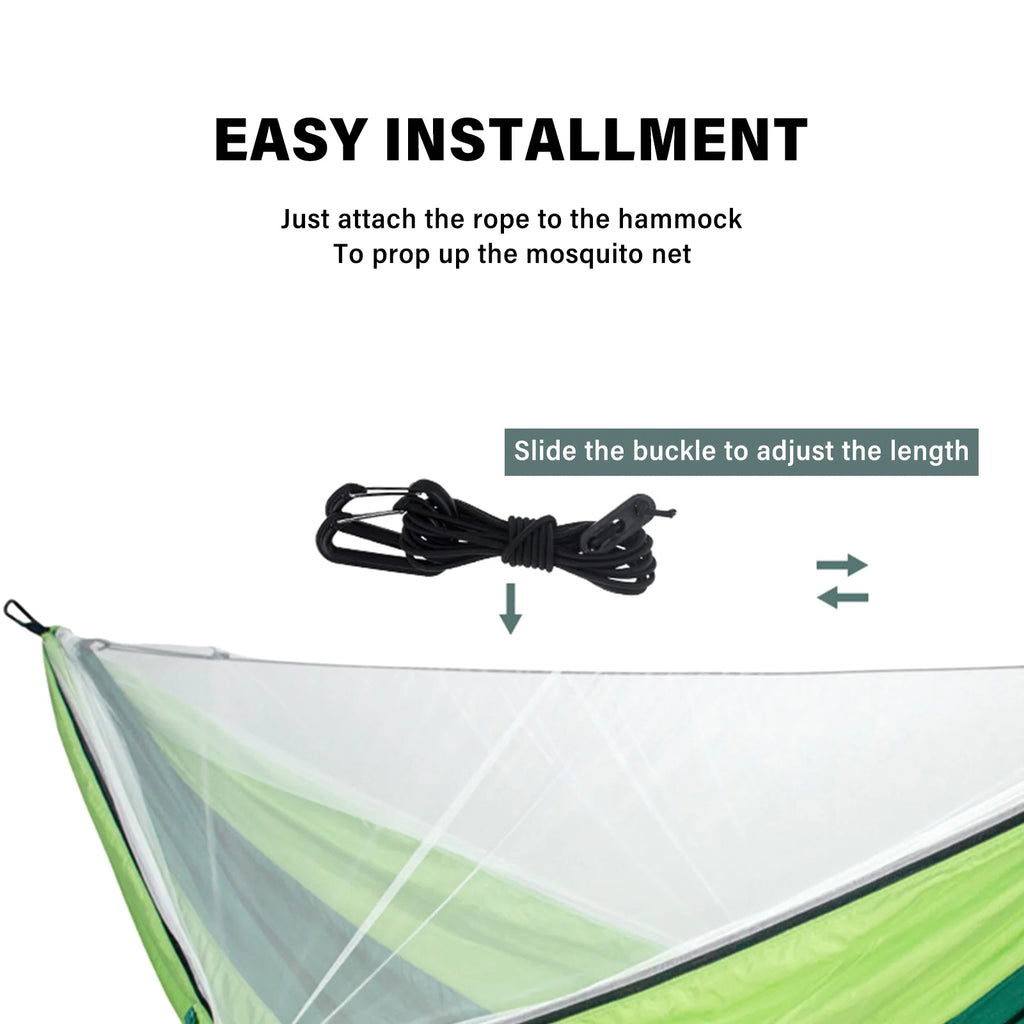 Portable Hammock with Mosquito Net for Camping L922