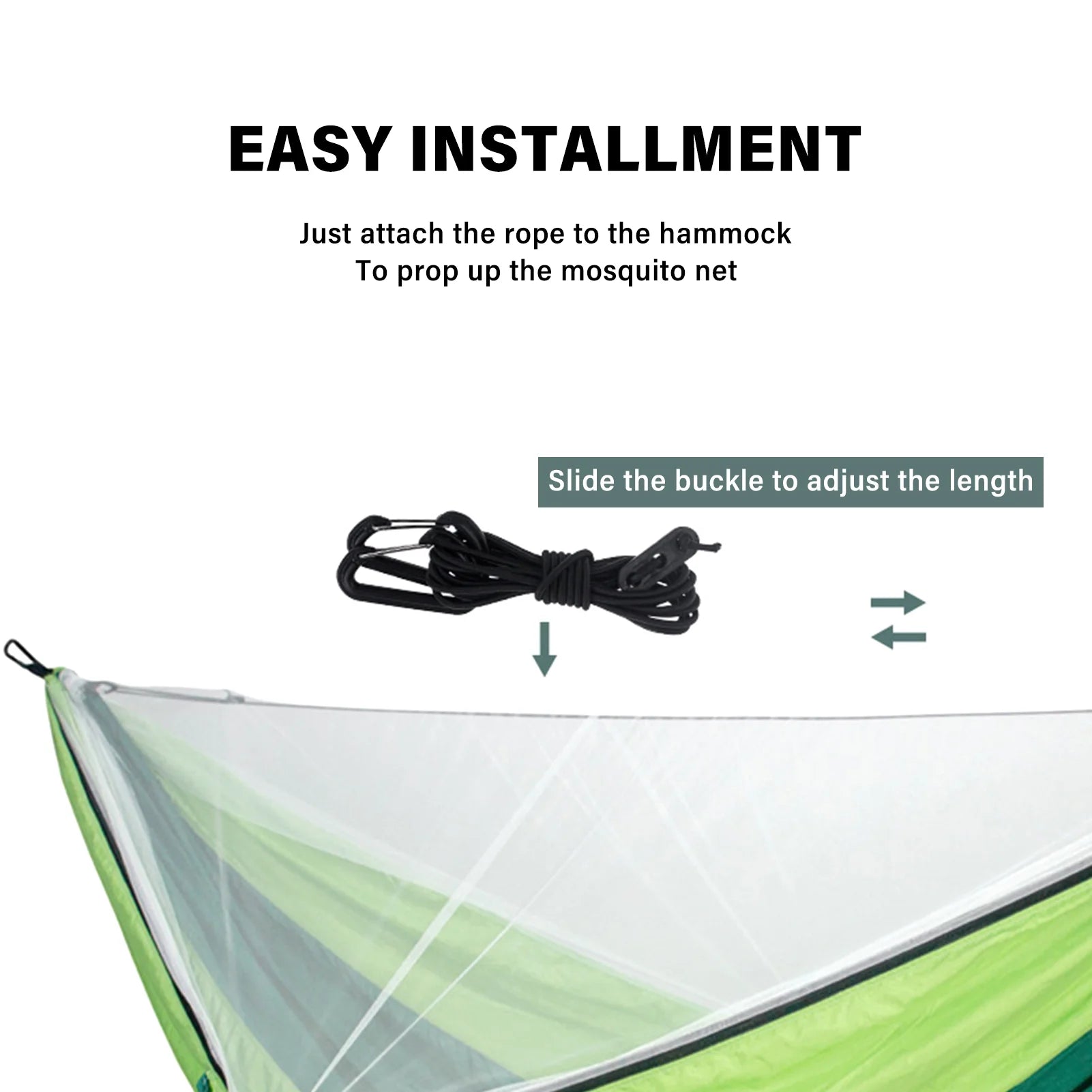 Portable Hammock with Mosquito Net for Camping L922