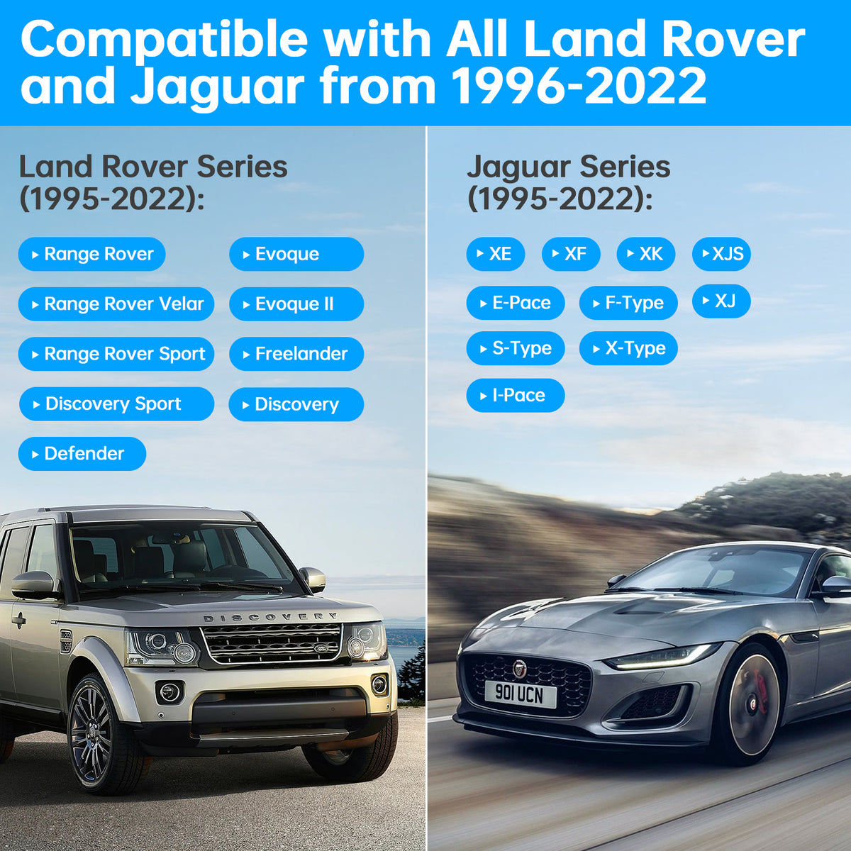 OBD2 Scanner for JLR Cars G95797