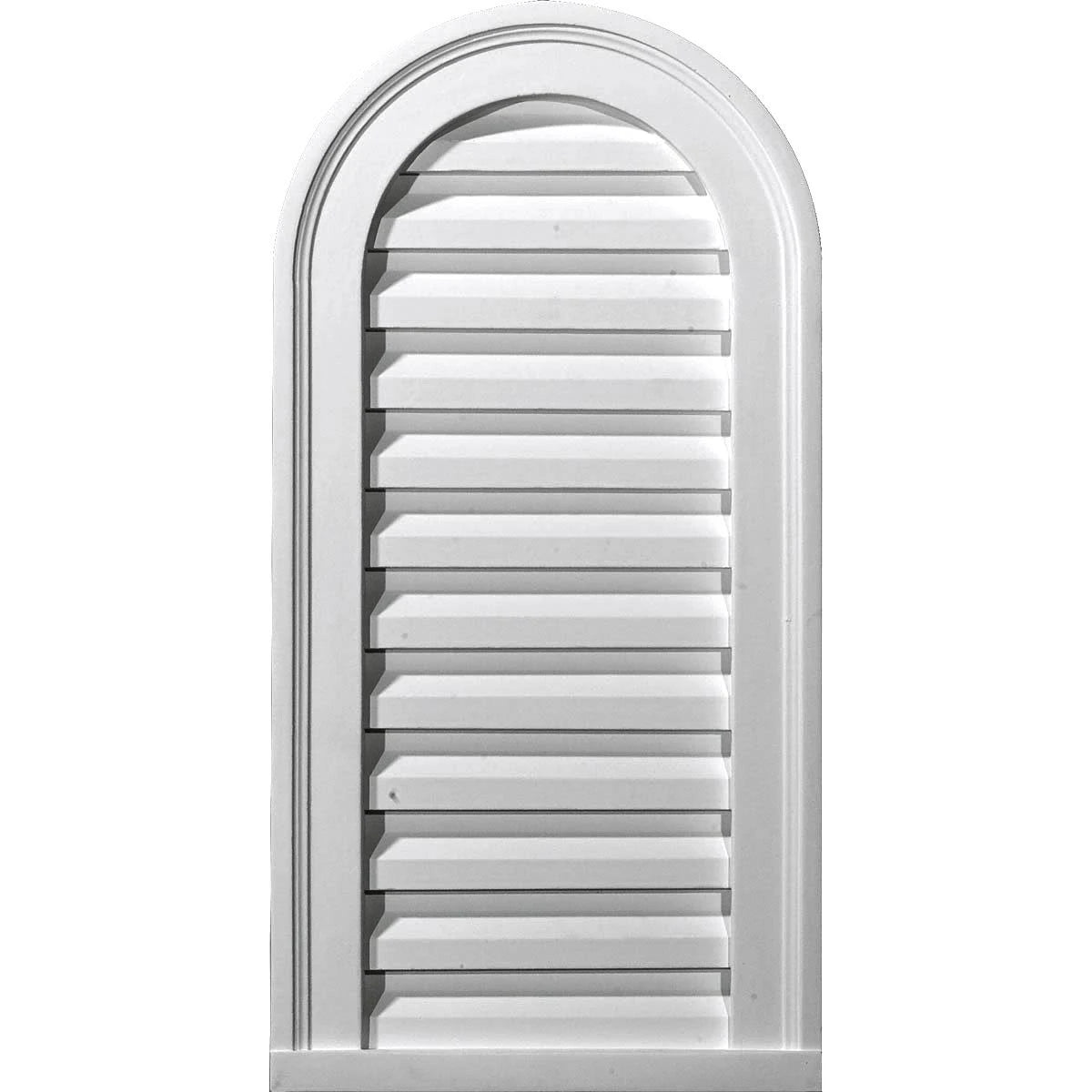 Cathedral Urethane Gable Vent Louver J6384
