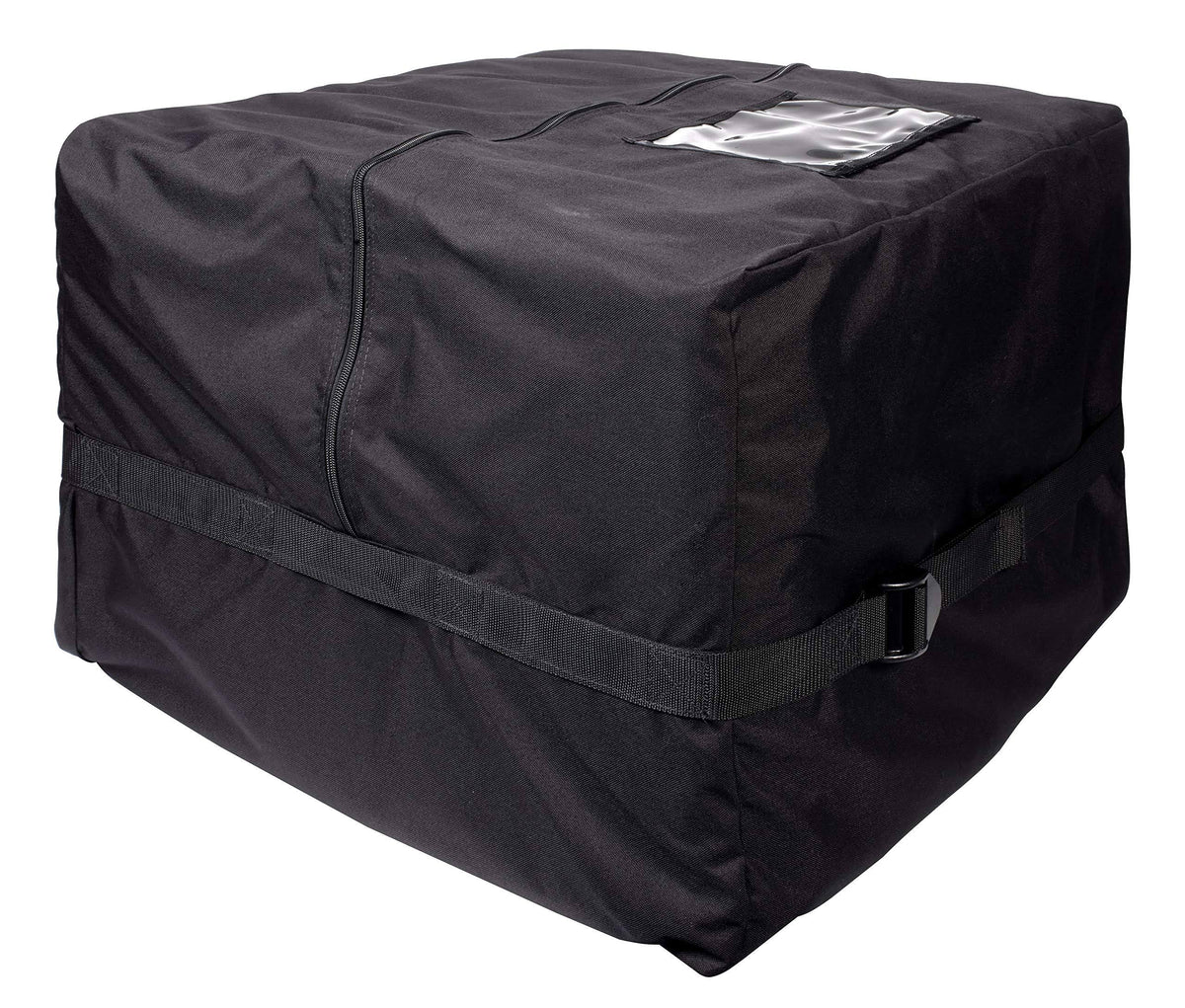 Black Nylon Carrier Bag C17798