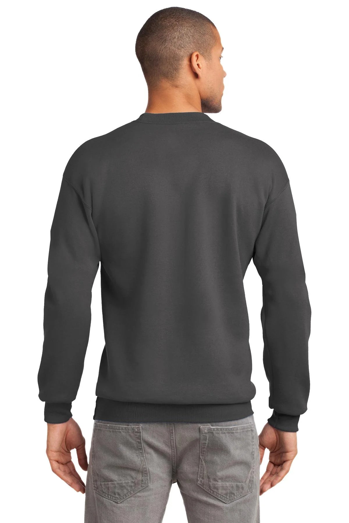 Charcoal Fleece Crewneck Sweatshirt Z507
