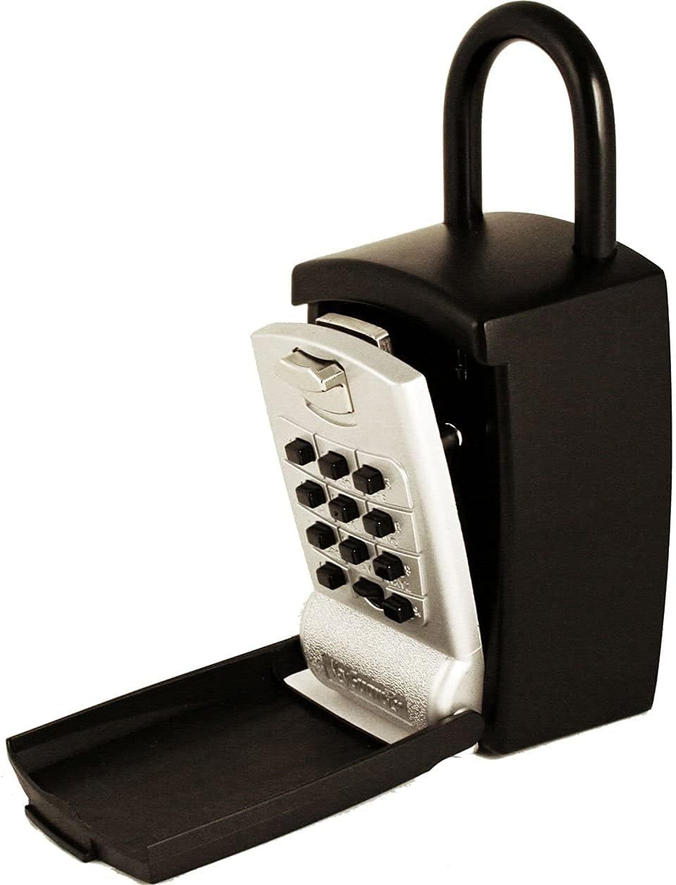 Black Finish Key Storage Lock Box X82596