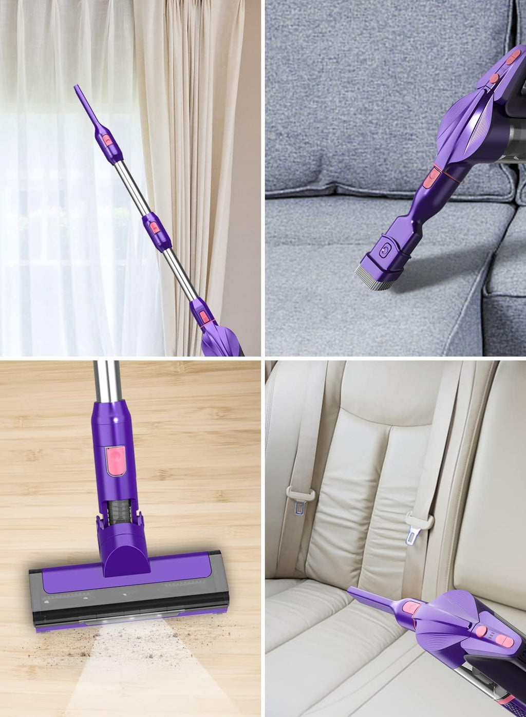 Stick Vacuum Cleaner with Detachable Battery X275