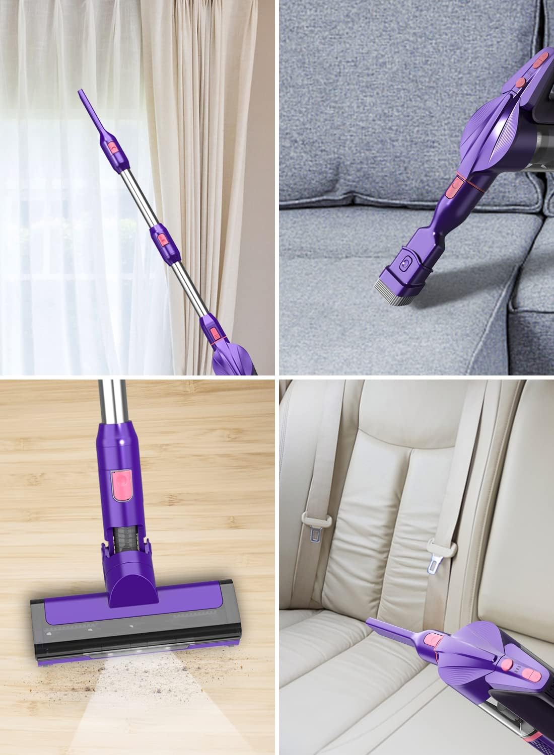 Stick Vacuum Cleaner with Detachable Battery X275