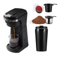 2 in 1 K Cup Coffee Maker with Single Travel Cup U8408