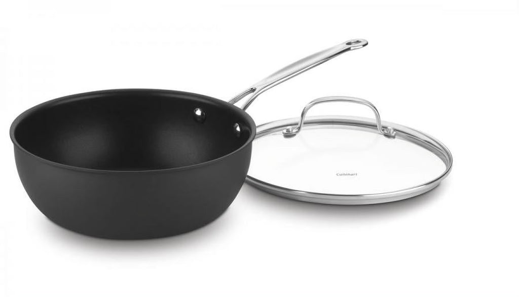 Non-Stick Hard Anodized 3 Qt. Chef'S Pan with Cover G740261