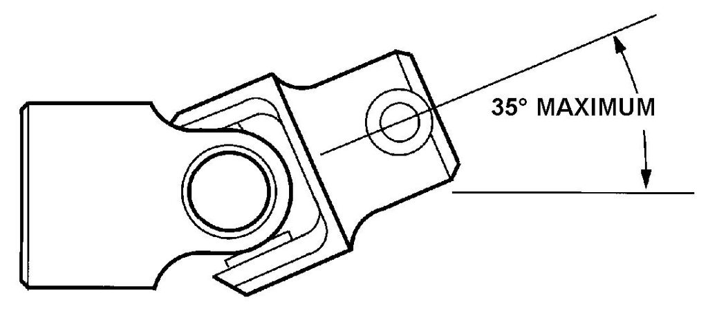 Single Steering Universal Joint P59249