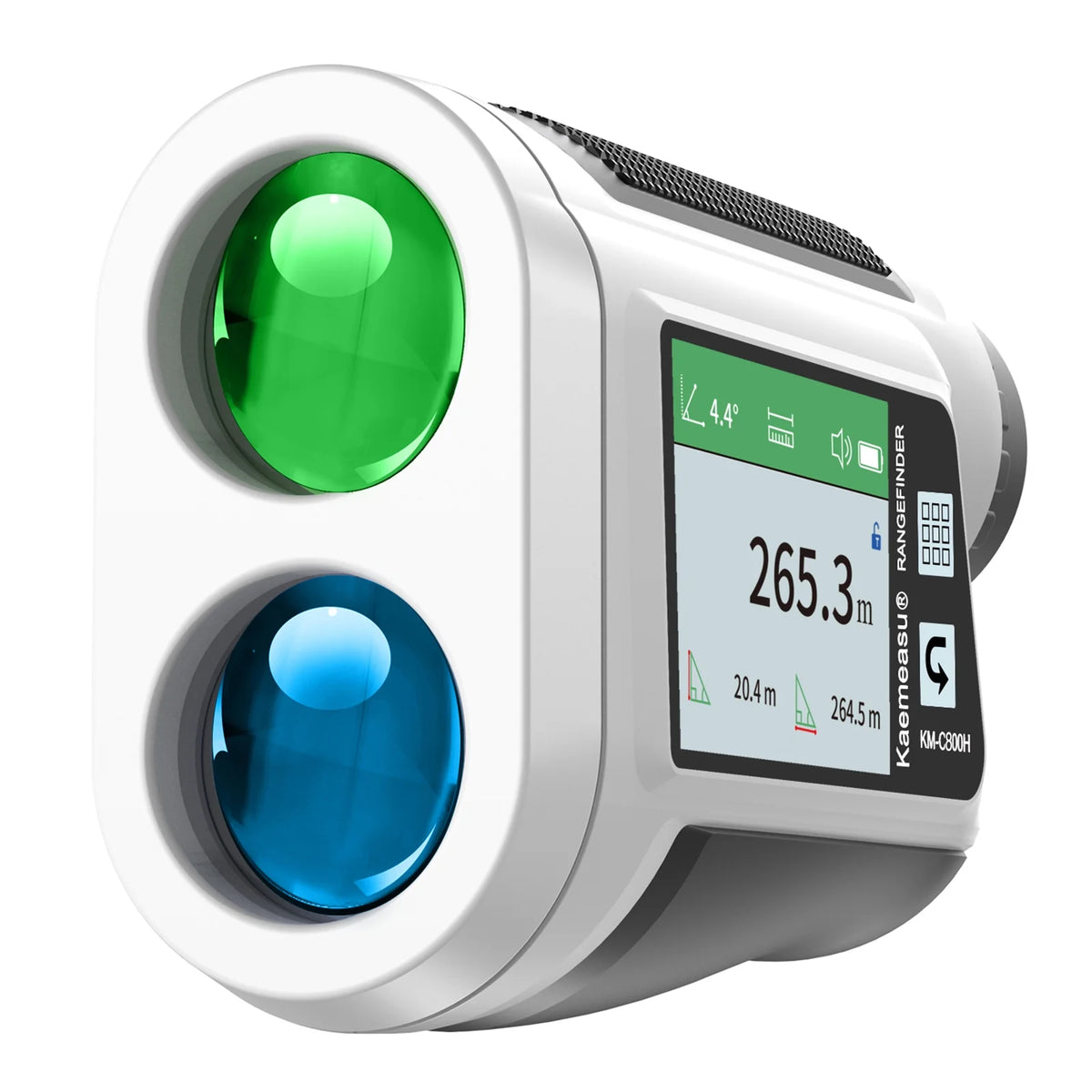 Rangefinder with LCD Touch Screen 6X Magnification 600M / 800M USB Rechargeable Distance Meter with Slope Function A61059