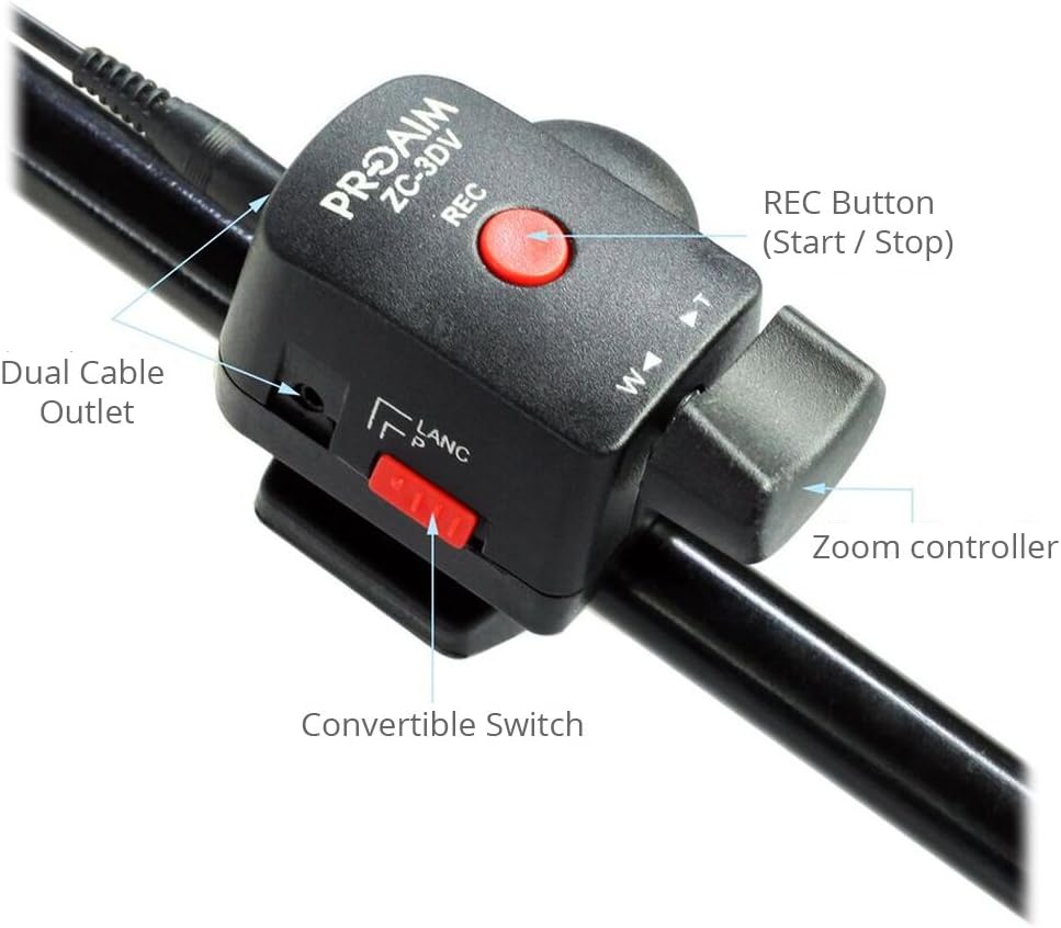 Lanc Zoom Controller for Jib Crane DSLR Camera R70838