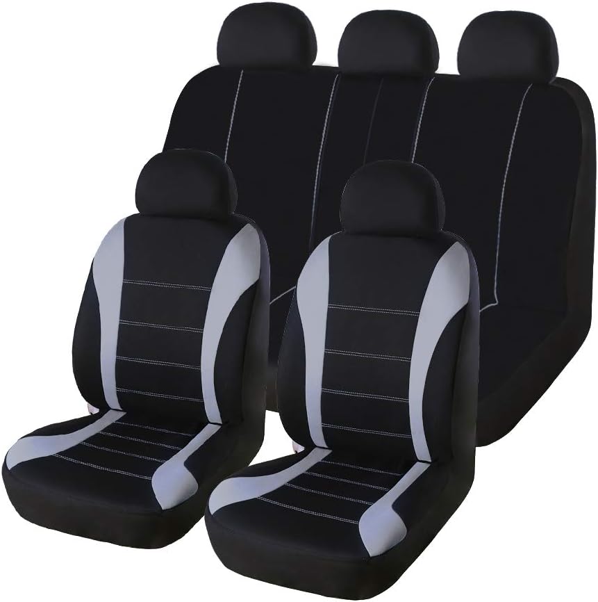 Beige Breathable Mesh Car Seat Covers I20247