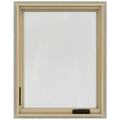 30.75 in. x 48.75 in. Desert Sand Painted Clad Wood Left-Handed Casement Window with Mesh Screen X492