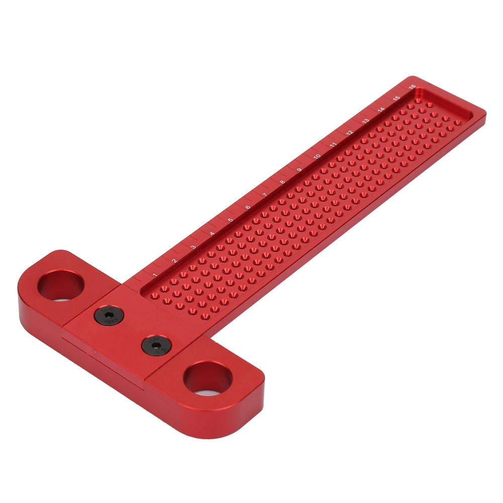 Woodworking Scriber Carpentry Marking Tool Aluminum Alloy Ruler L857