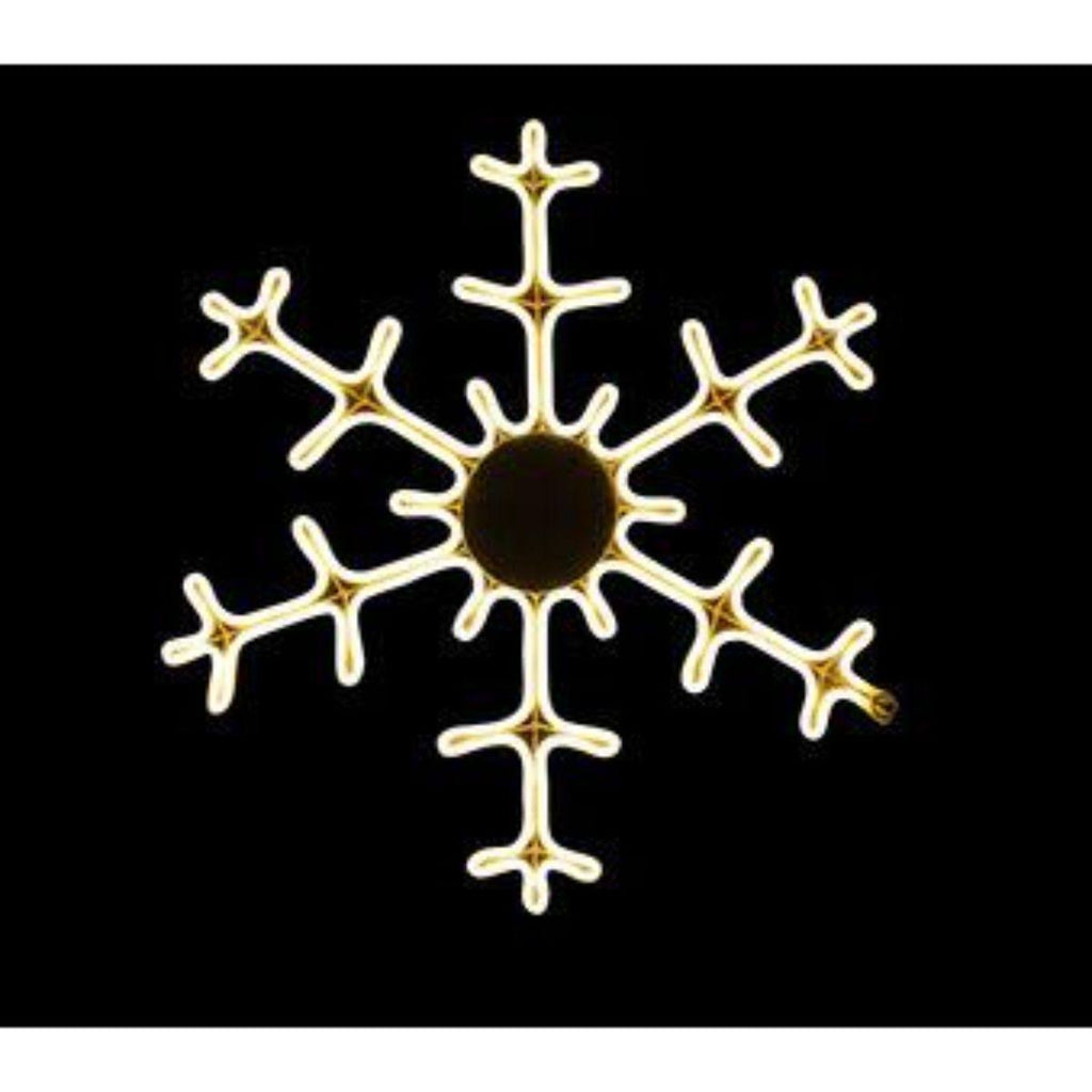 LED Neon Snowflake Motif, 36 Inches H62298
