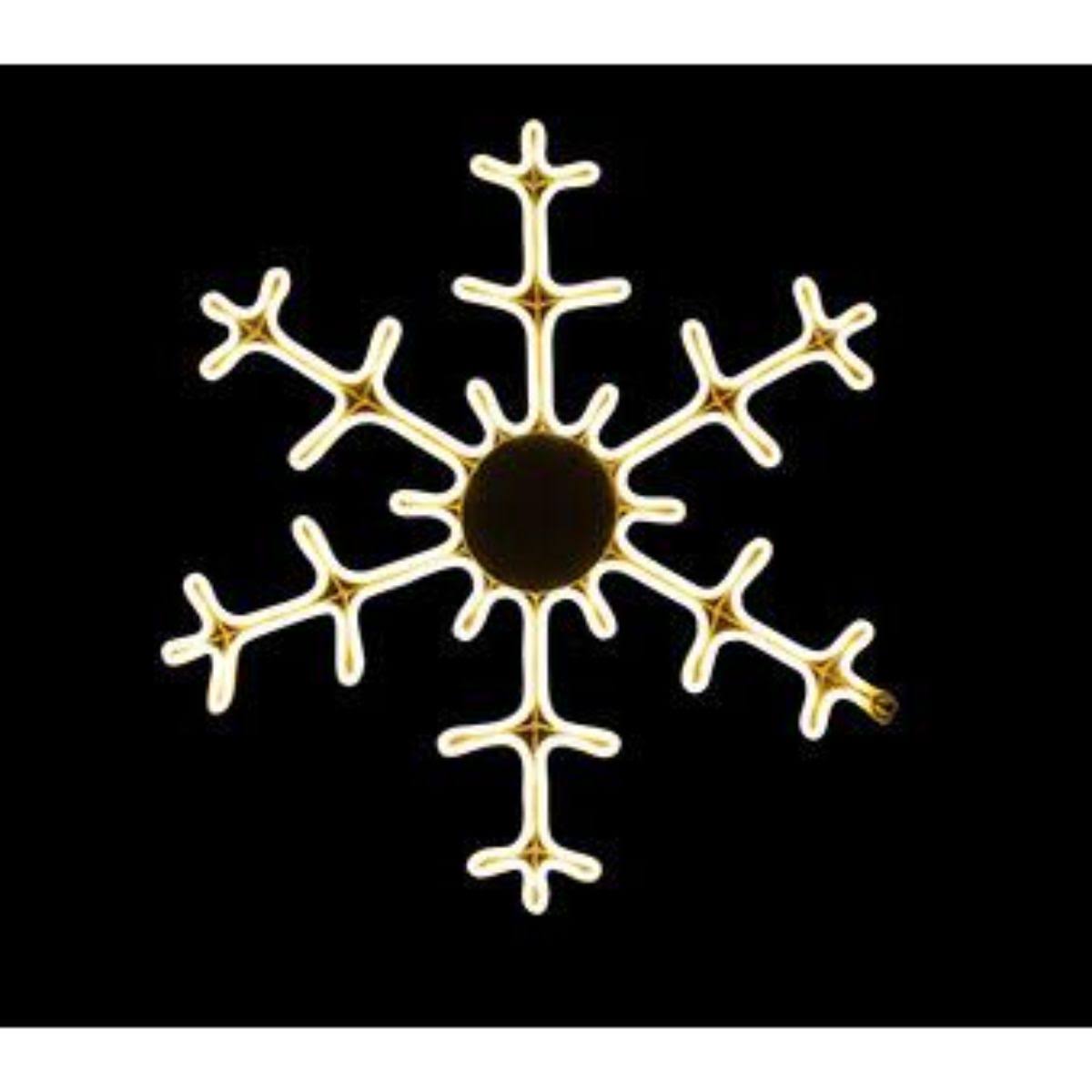 LED Neon Snowflake Motif, 36 Inches H62298