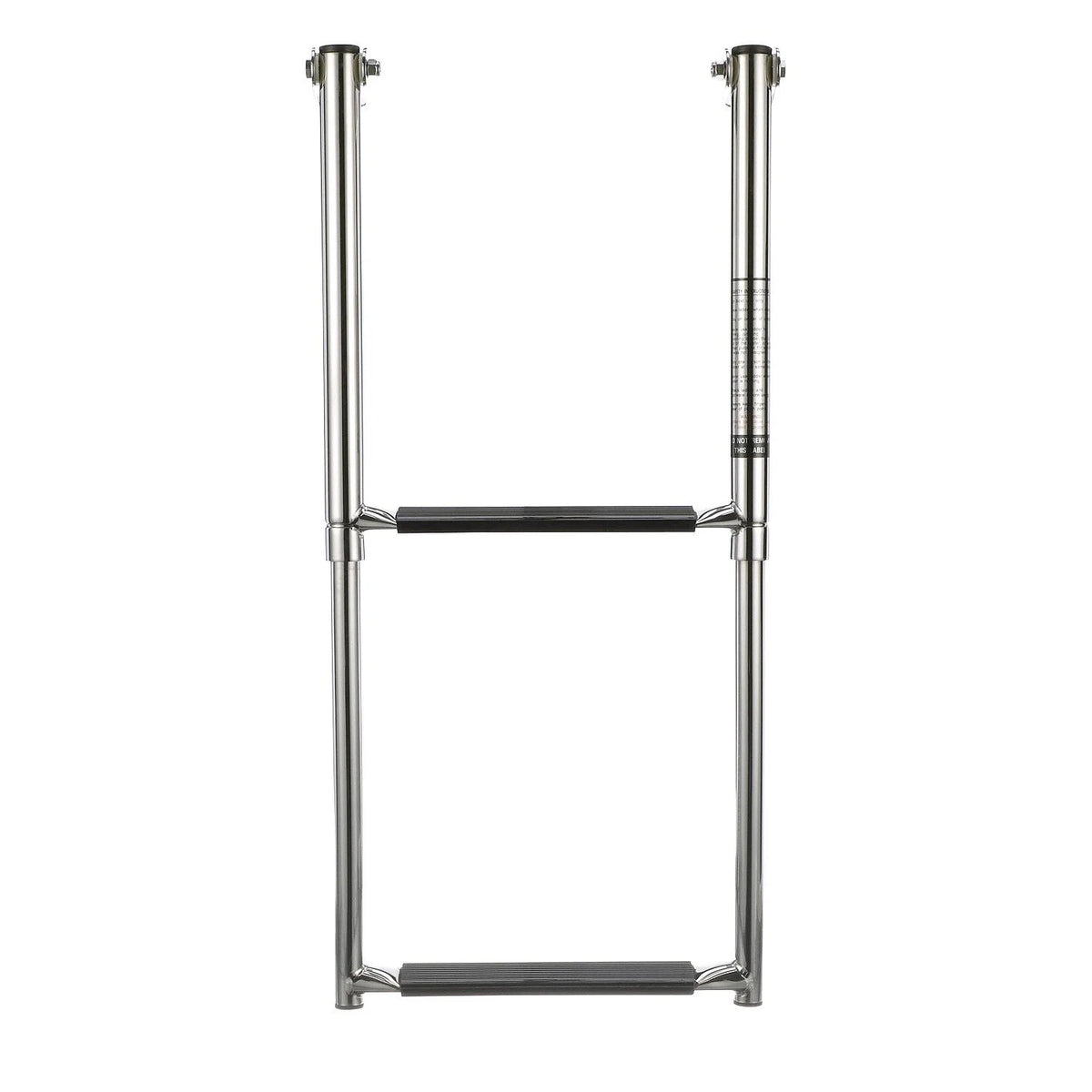 2 Step Folding Ladder Stainless Steel L6638