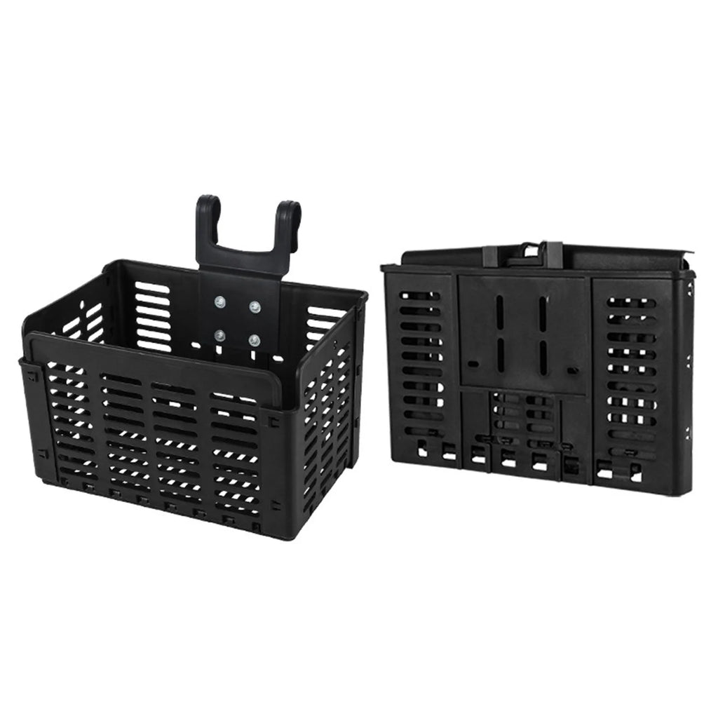 Foldable Bike Basket with Cargo Rack T101