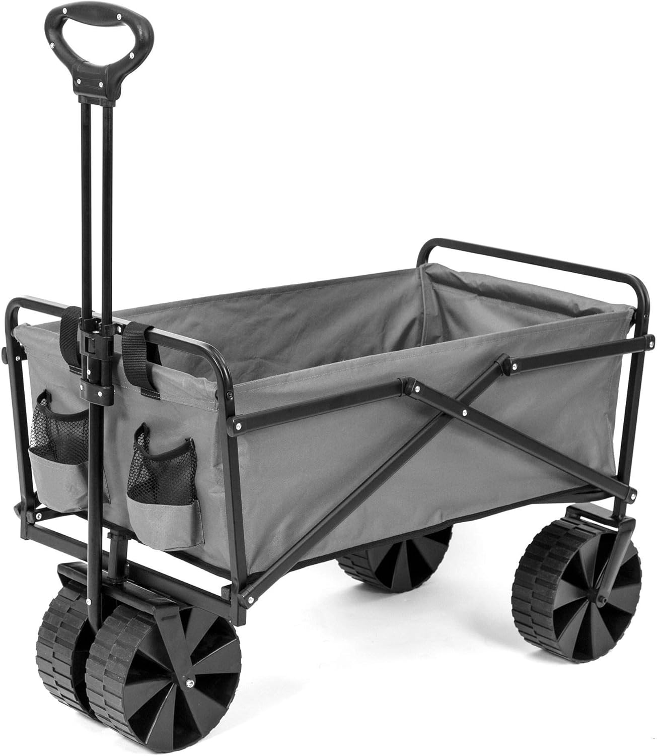 Green Collapsible Utility Beach Wagon Cart B796