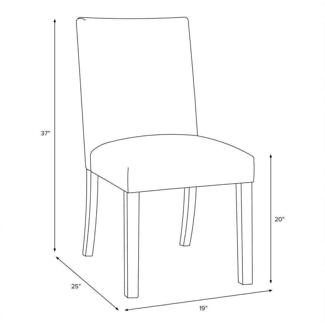 Dining Chair Printed Bird K559364