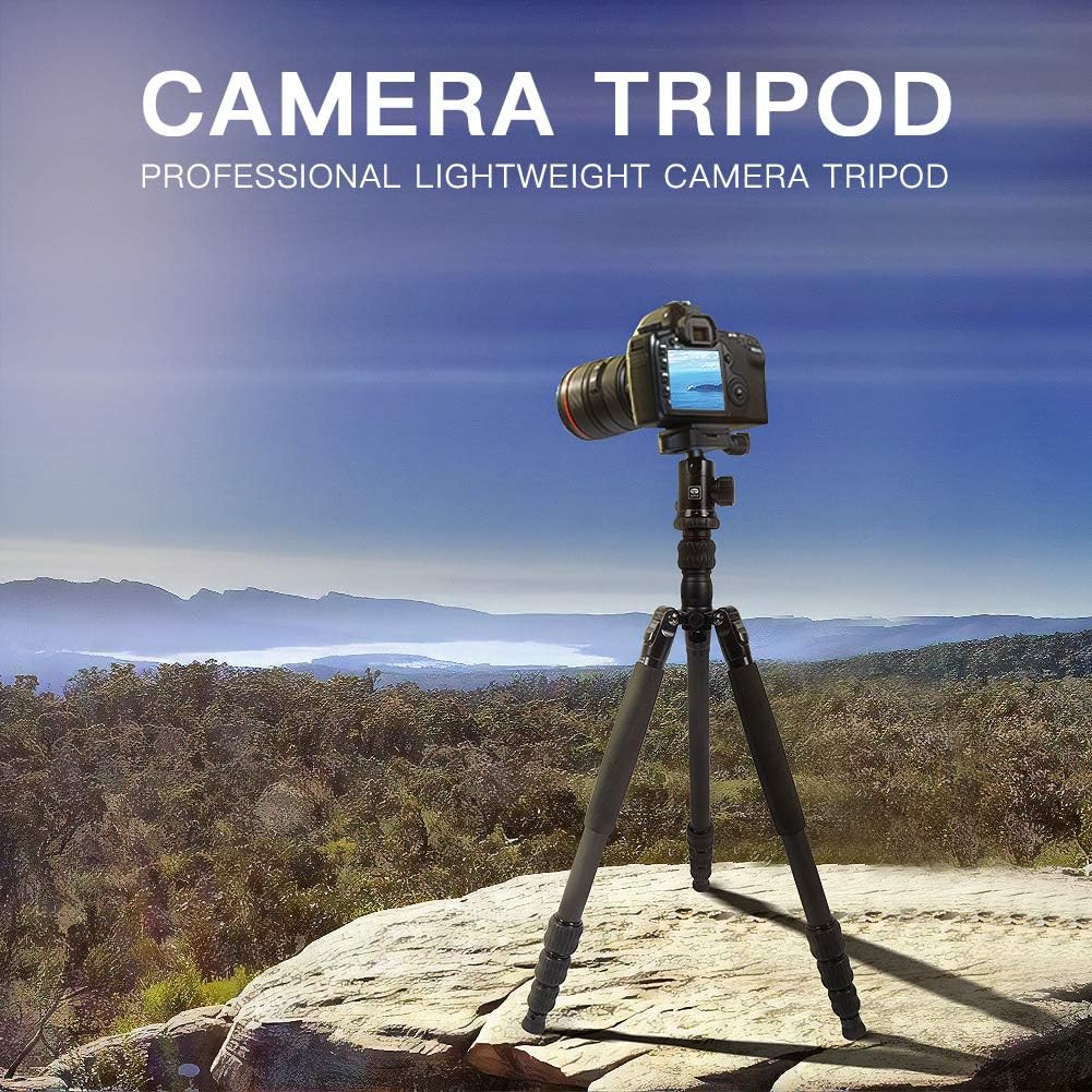 Carbon Fiber Camera Tripod with Ball Head and Quick Release Plate I713986
