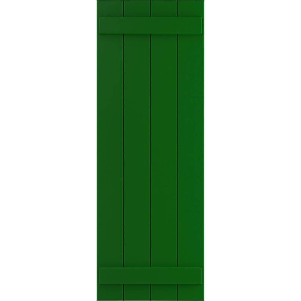 Chrome Composite Board-n-Batten Shutters (Per Pair) X8482