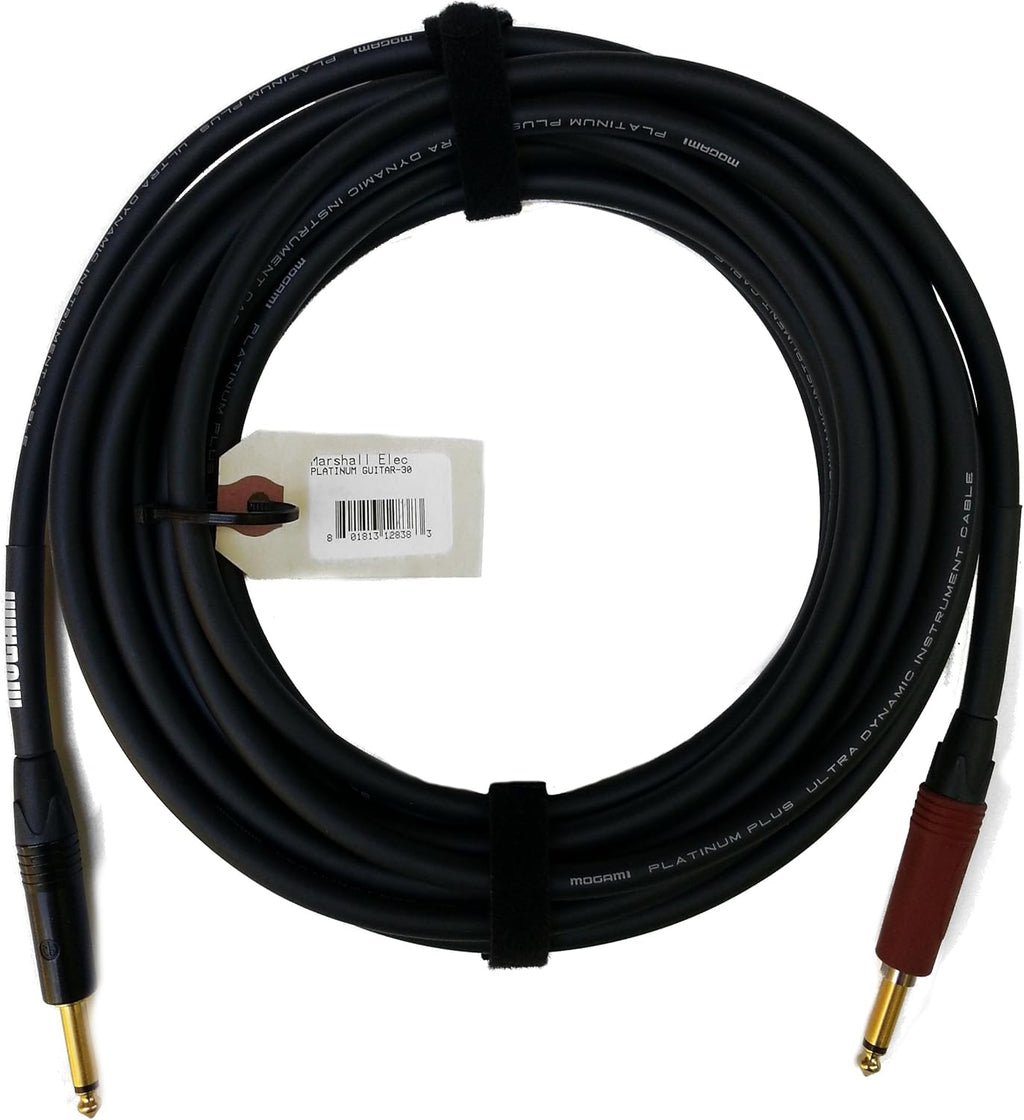 12 Foot Instrument Cable with Gold Contacts R164