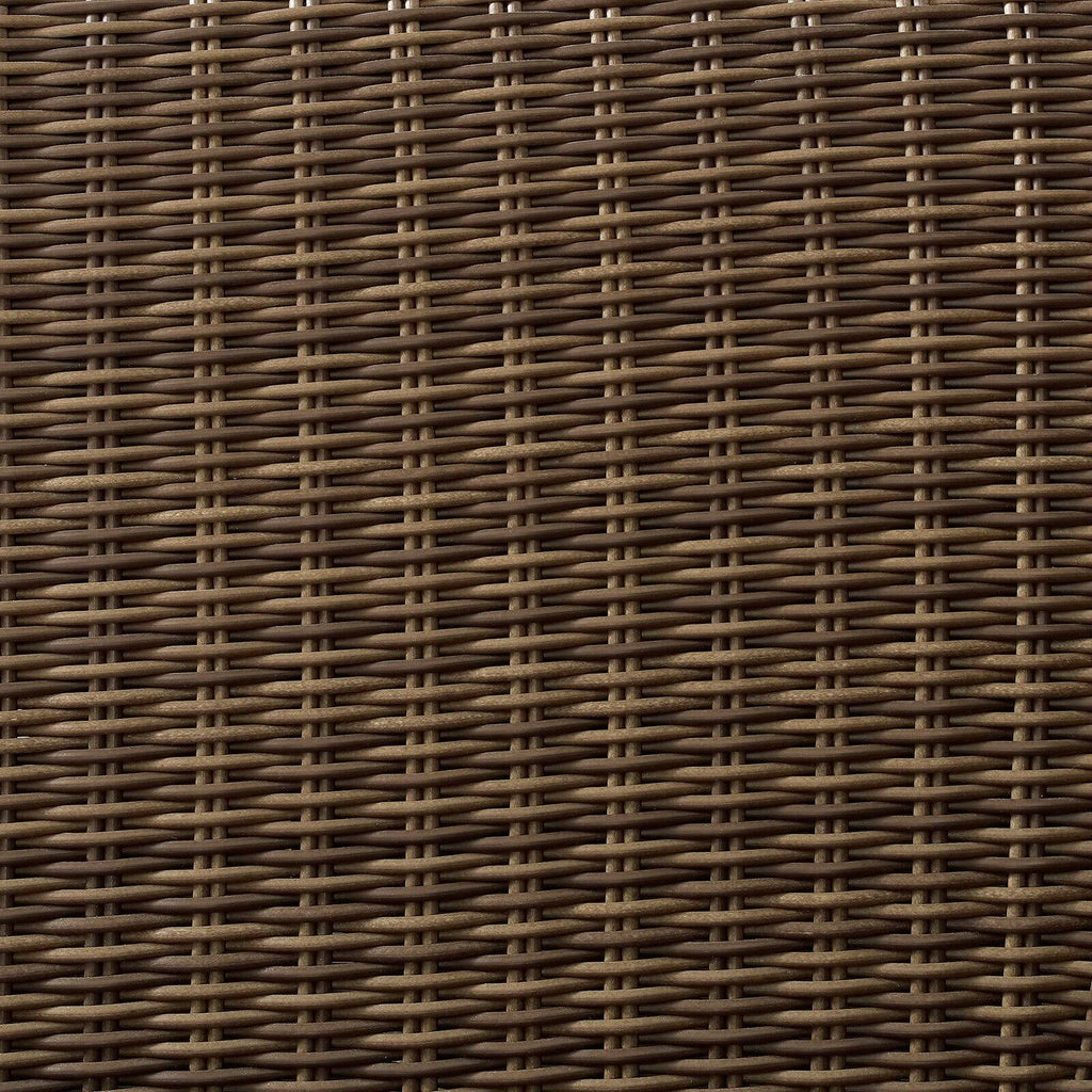 2 Piece Fabric Patio Sofa Set in Brown and Sand R88846