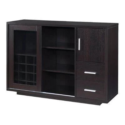 47.25x22 Wide 2 Drawer Cappuccino Dresser G83408