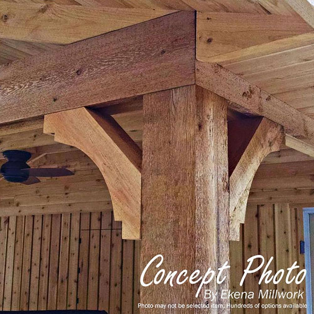 Traditional Smooth Brace, Western Red Cedar G686