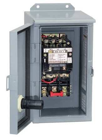 Magnetic Motor Starter, NEMA, 480V, 3P, 27A F9122