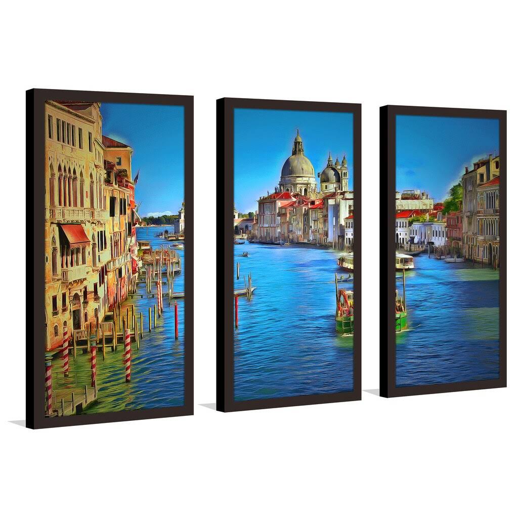 3 Piece Framed Graphic Art Set V46534
