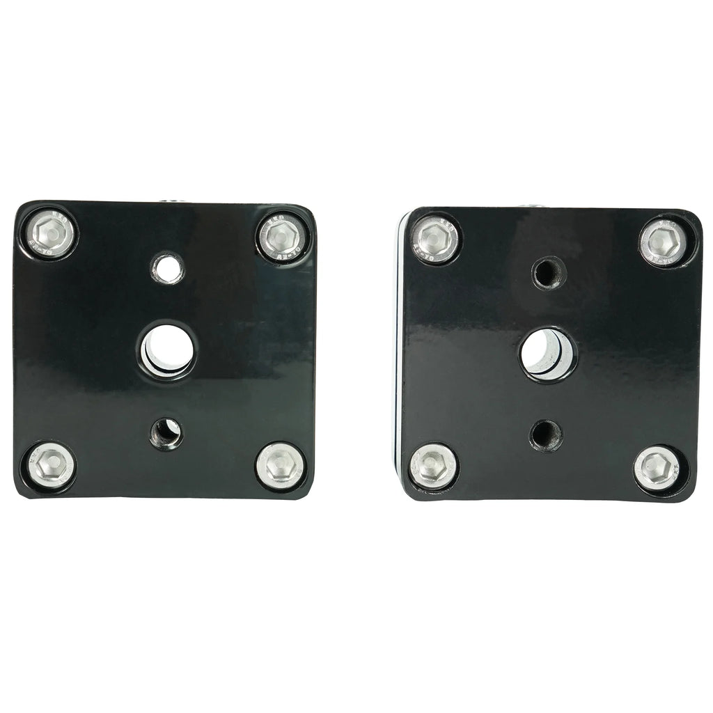 8" LED 900w 360° Swivel Black Aluminum Boat Speakers G849