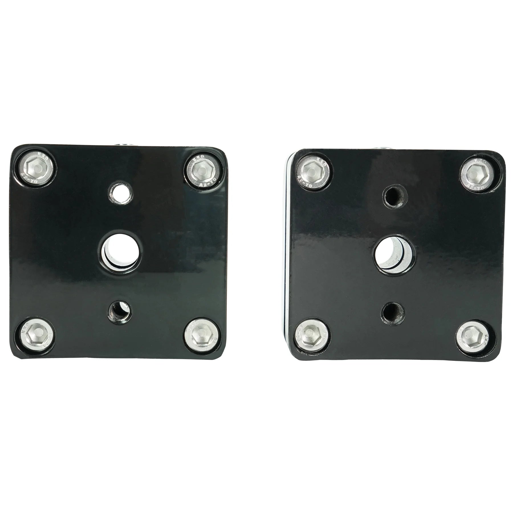 8" LED 900w 360° Swivel Black Aluminum Boat Speakers G849