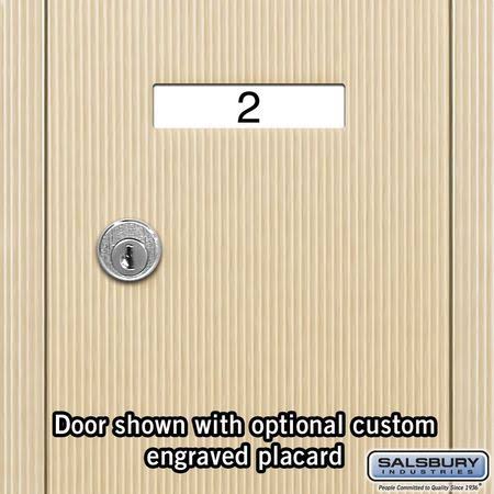 Vertical Mailbox - 3 Doors - Sandstone - Surface Mounted F473958