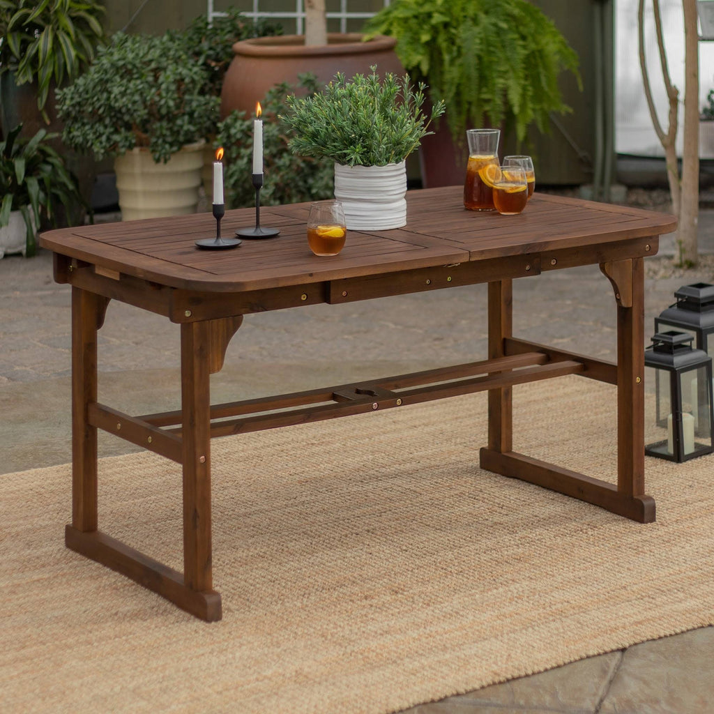 Grey Wash Acacia Outdoor Extension Table F96884