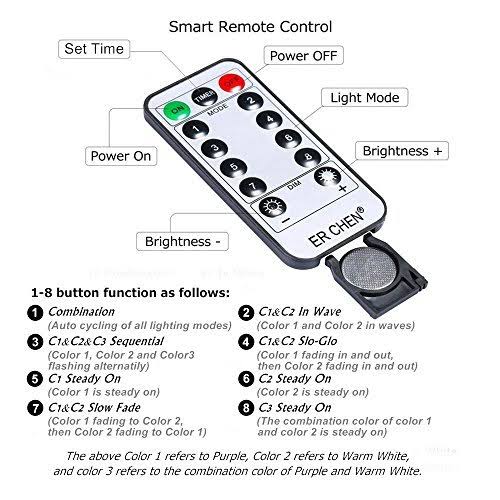 105ft 300 LEDs Color Changing LED String Lights with Remote K73481