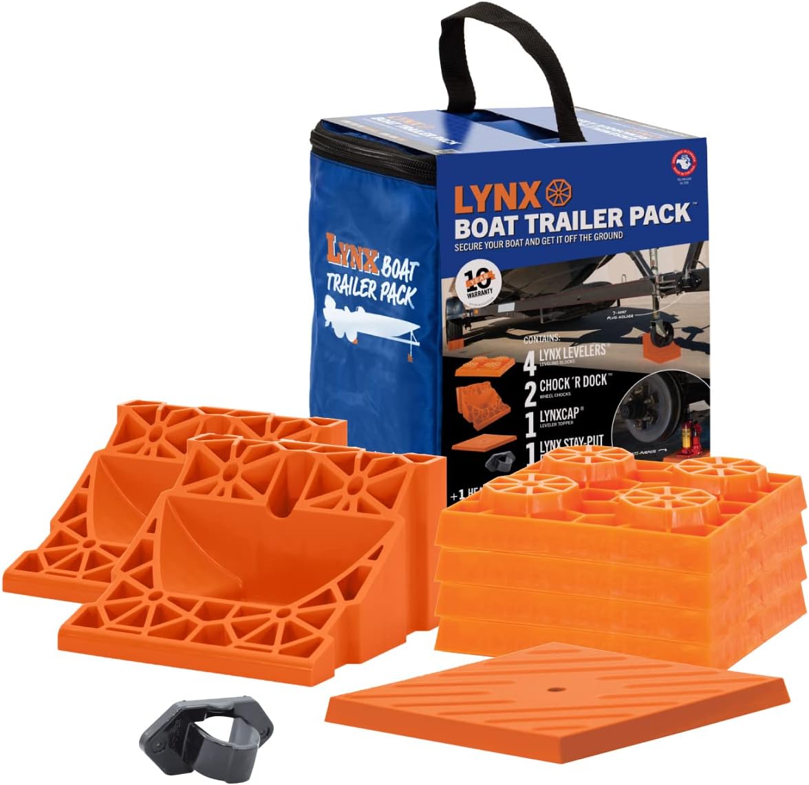 Boat Trailer Pack, Orange Pack of 2 F57815