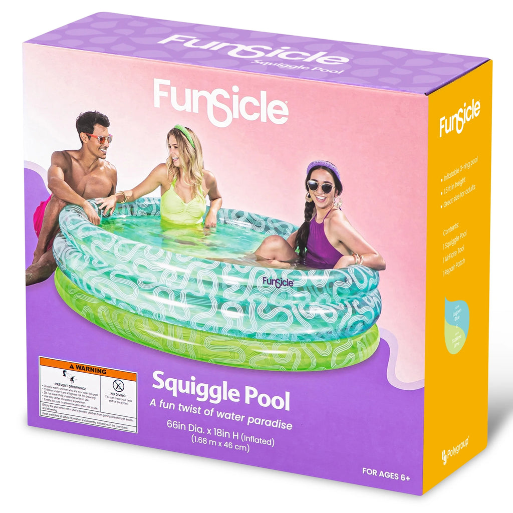Lagoon Blue Inflatable Swimming Pool A439