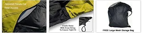 Yellow/Black Trailerable Jet Ski Covers with Storage Bag J73734
