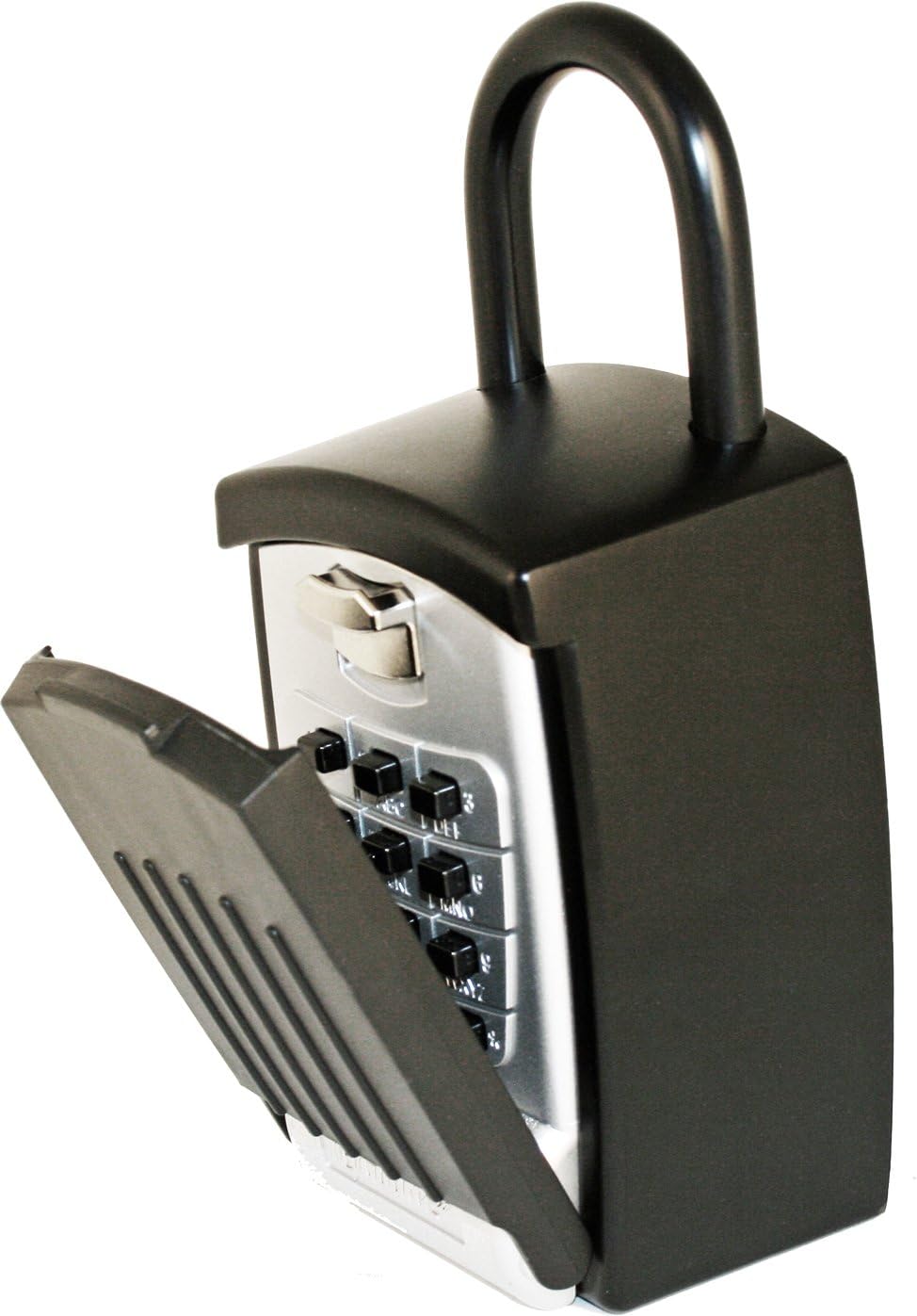 Black Finish Key Storage Lock Box X82596