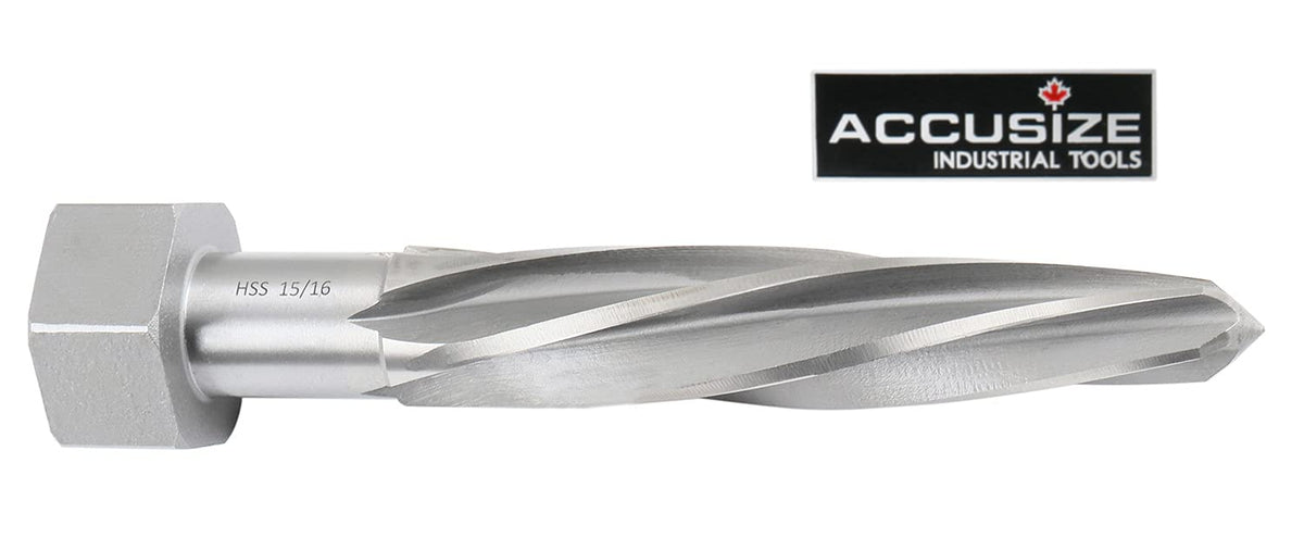 15/16 inch Hss Spiral Flutes Bridge Reamer, Pack of 2 P309113