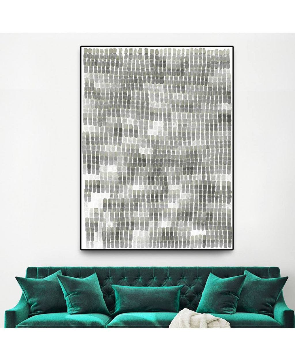 Oversized Framed Canvas, 40x22 x 60x22 - Multi F8168