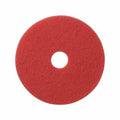 Red Buffing Floor Pad, 5/Case, Size: 20 F2424