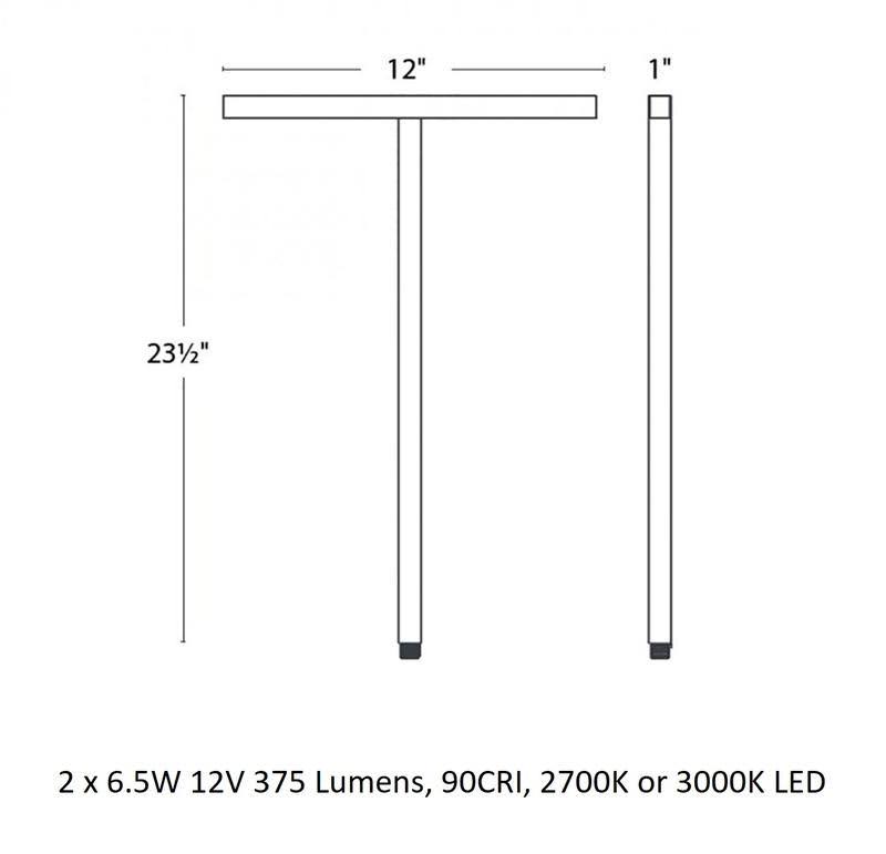 Bronze LED Single Path Light G851