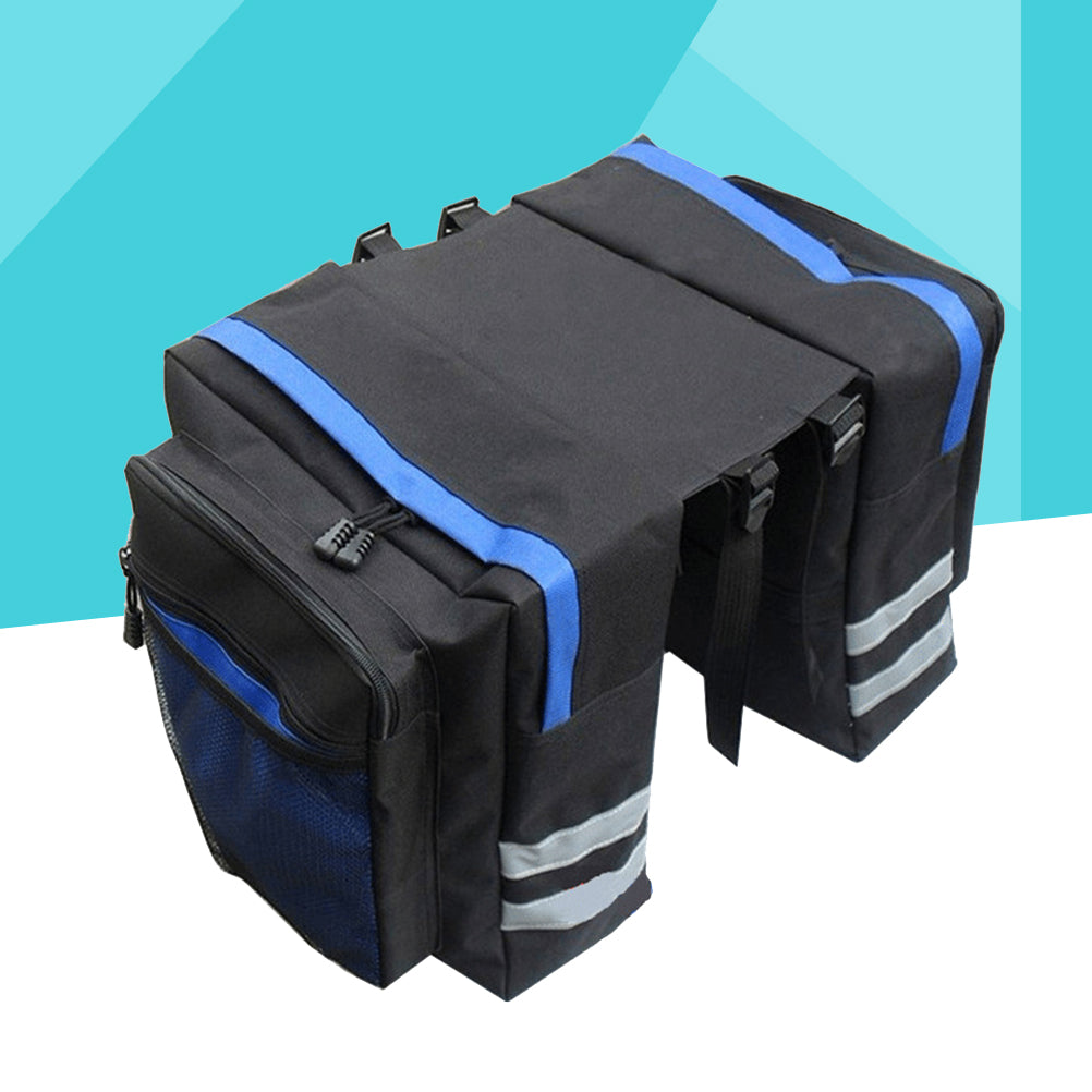Blue Waterproof Bicycle Trunk Bag O762601