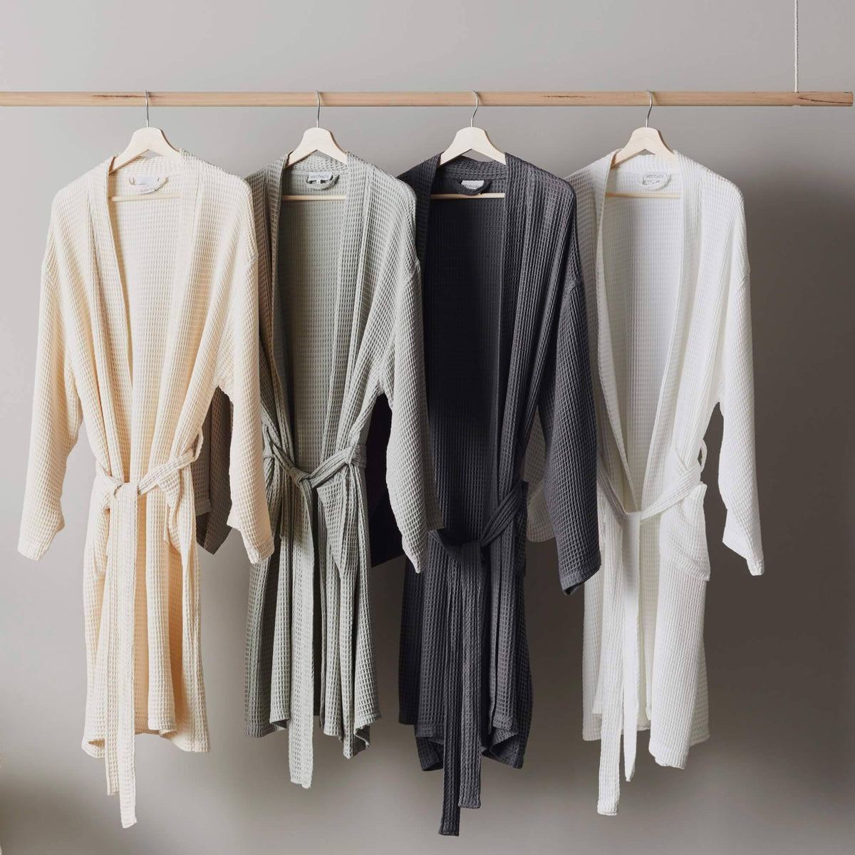 Sage Waffle Robe I3713