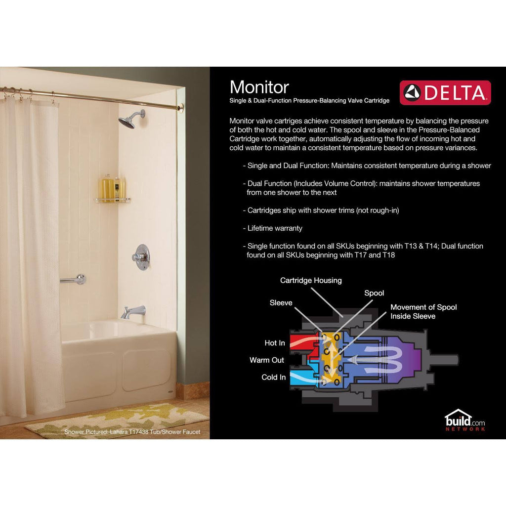 Chrome Tub and Shower Trim E5276