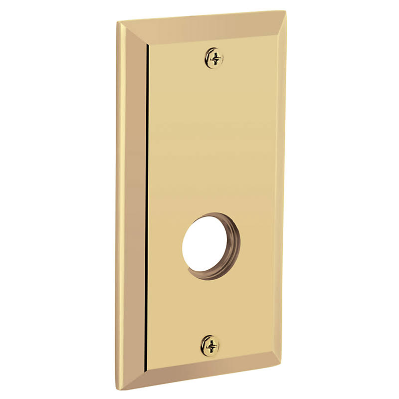 Distressed Oil Rubbed Bronze Square Passage Rosette D3756