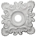 Hand-Painted Rust Ceiling Medallion C266